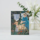 Wäsche | Édouard Manet Postkarte (Stehend Vorderseite)