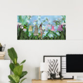 Wäsche-Fee Poster (Heimbüro)