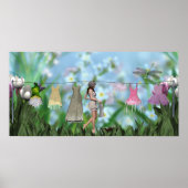 Wäsche-Fee Poster (Vorne)