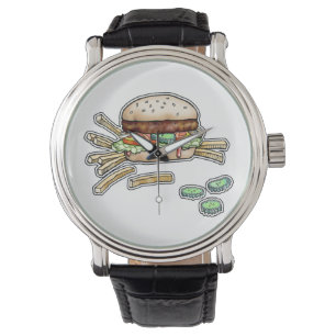 WÄSCHE - HAMBURGER UND FREUNDE ARMBANDUHR