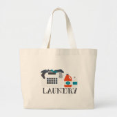 Wäsche Jumbo Stoffbeutel (Vorne)