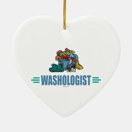 Wäsche Keramik Ornament (Hinten)