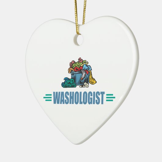 Wäsche Keramik Ornament (Links)