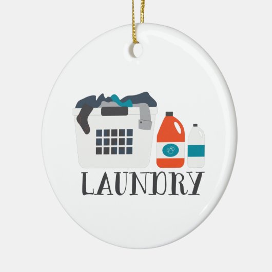 Wäsche Keramik Ornament (Links)