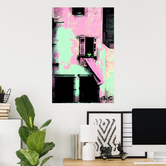 Wäsche Poster (Heimbüro)