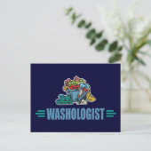 Wäsche Postkarte (Stehend Vorderseite)