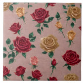 Wäsche Rose Schöne Sammlung Fliese (Vorderseite)