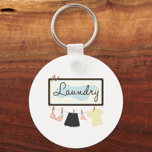 Wäsche Schlüsselanhänger (Vorderseite)