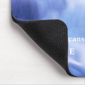 Wasche über mich ... Mousepad. Mousepad (Ecke)