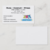 Wäsche Visitenkarte (Vorne/Hinten)