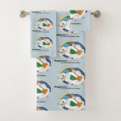 Wäschekatze Badhandtuch Set (Insitu)