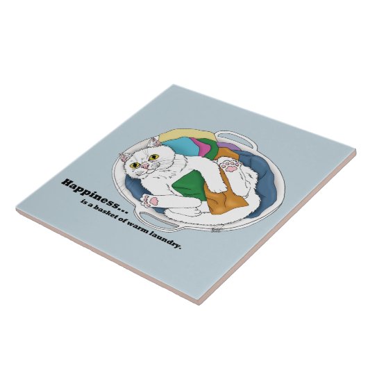 Wäschekatze Fliese (Seite)