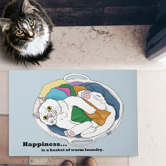 Wäschekatze Fußmatte