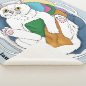 Wäschekatze Sherpadecke (3/4)