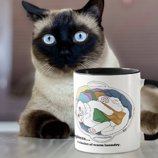 Wäschekatze Tasse