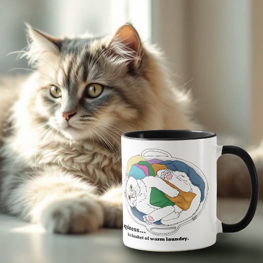 Wäschekatze Tasse