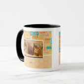 Wäschekatze Tasse (Vorderseite Links)