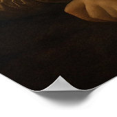 Wäscheklammer Mona Lisa Poster (Ecke)