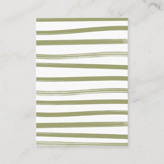 Wäscheleine Bücher für Baby Begleitkarte (Rückseite)