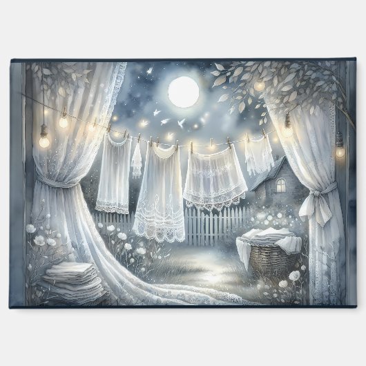 Wäscheleine für den Netzkern von Moonlit Magnet (Vorderseite)