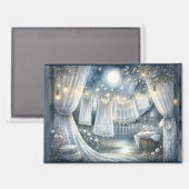 Wäscheleine für den Netzkern von Moonlit Magnet (Vorderseite/Rückseite)