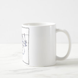 Wäscheleine Kaffeetasse