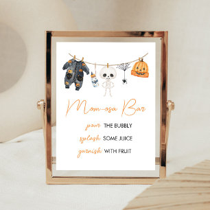 Wäscheleine-Mama-Osa-Schild 'Little Boo' Poster
