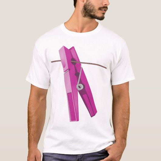 Wäscheleine T-Shirt (Vorderseite)