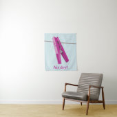 Wäscheleine Wandteppich (Beispiel)