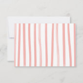 Wäscheleine Windelrudel-Girlkarte Einladung (Rückseite)