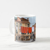 Wäschelinien am Campo Ruga Kaffeetasse (Vorderseite Links)