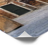 Wäschelinien am Campo Ruga Poster (Ecke)