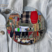 Wäschelinien in Venedig Button (Beispiel)