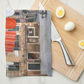 Wäschelinien in Venedig Küchentuch (Viertel Falte)