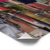 Wäschelinien in Venedig Poster (Ecke)