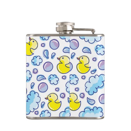 Wäschemuster Flachmann (Rückseite)