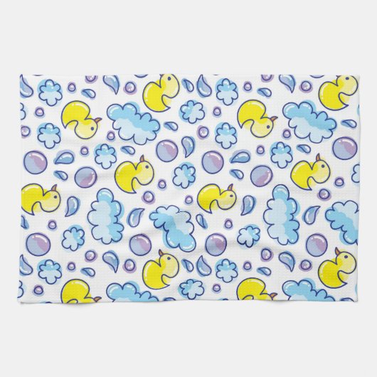 Wäschemuster Geschirrtuch (Horizontal)