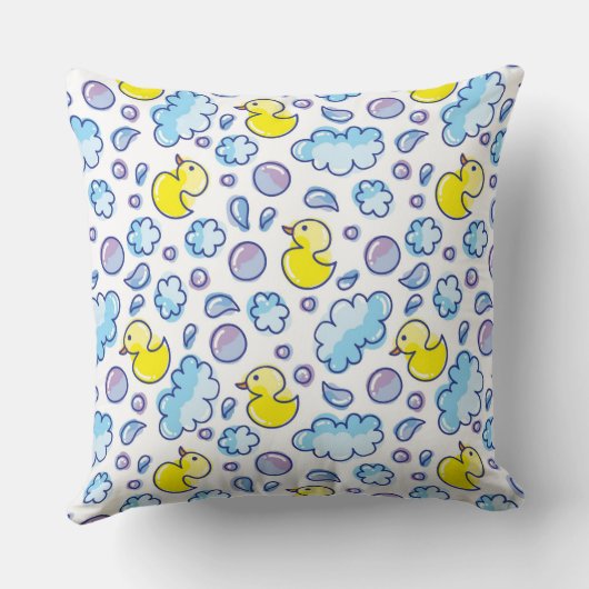 Wäschemuster Kissen (Rückseite)