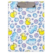 Wäschemuster Klemmbrett (Vorderseite)