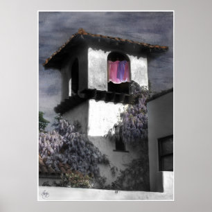 Waschen in einem großen Turmposter Poster