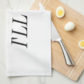 Waschen Sie, ich werde trocken. Geschirrtuch (Viertel Falte)