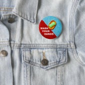 Waschen Sie Ihre Hände individuell anpassbar Button (Beispiel)