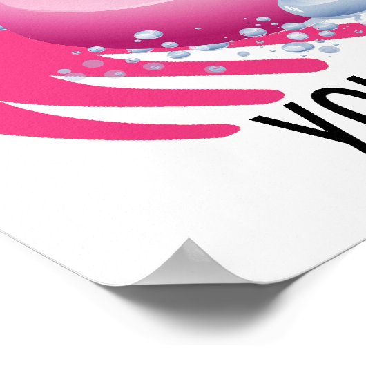 WASCHEN SIE IHRE HÄNDE POSTER (Ecke)