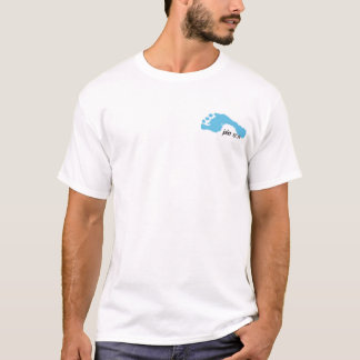 Waschen Sie mehr Füße T-Shirt