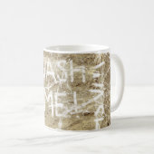 Waschen Sie mich Kaffeetasse (VorderseiteRechts)