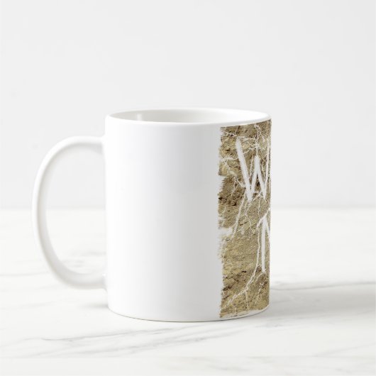 Waschen Sie mich Kaffeetasse (Links)