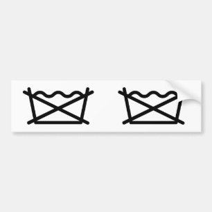 WASCHEN SIE NICHT! AUTOAUFKLEBER