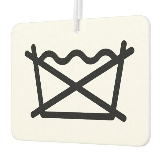 WASCHEN SIE NICHT! AUTOLUFTERFRISCHER (Links)