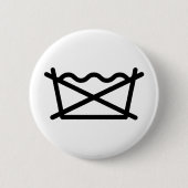WASCHEN SIE NICHT! BUTTON (Vorderseite)