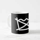 WASCHEN SIE NICHT! KAFFEETASSE (Vorderseite Links)